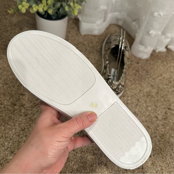 Steve Madden Jalia Snakeskin Slip On Sneakers - Picture 6 of 7